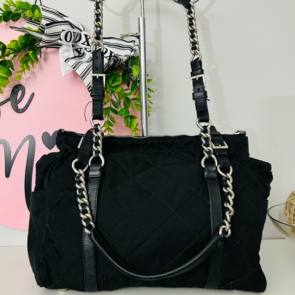 Prada Handbags - Authentic ❤️Prada❤️ Quilted Tessuto Nylon Shoulder Bag